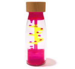 Botella sensorial espiral magica