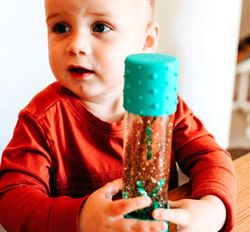 Botellas sensorial creala tu mismo DIY Mint