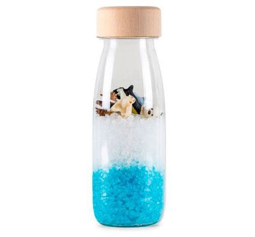 Botellas sensoriales el hielo