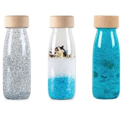 Botellas sensoriales el hielo