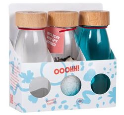 Botellas sensoriales el hielo