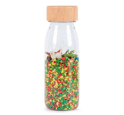 Botellas sensoriales exploramos animales domésticos