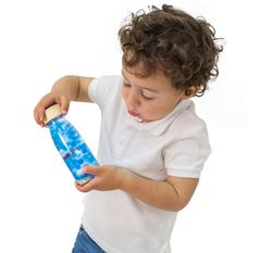 Botellas sensoriales pez