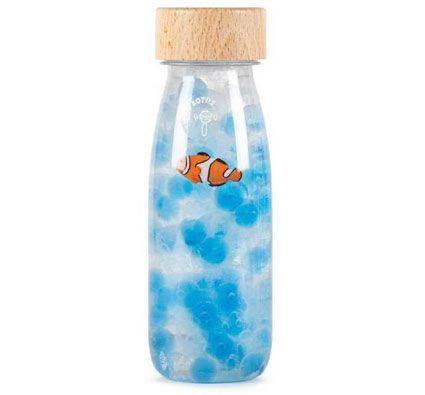 Botellas sensoriales pez