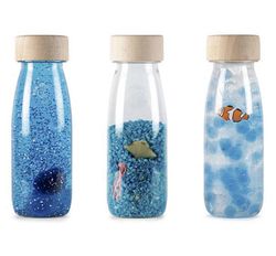 Botellas sensoriales el mar