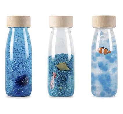 Botellas sensoriales el mar