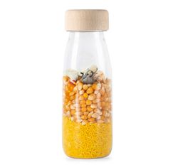 Botellas sensoriales naturaleza