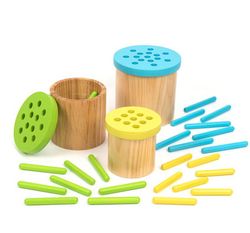 Botes de juego las pajitas