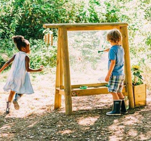 Caballete de pintura infantil natur