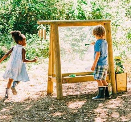 Caballete de pintura infantil natur