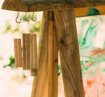 Caballete de pintura infantil natur