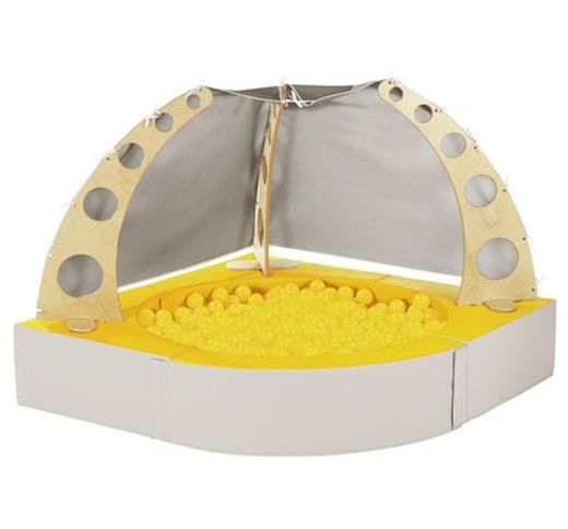 Cabaña bolas abierta basic con bolas