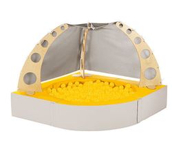 Cabaña bolas abierta basic con bolas