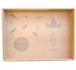 Caja bandeja los mundos