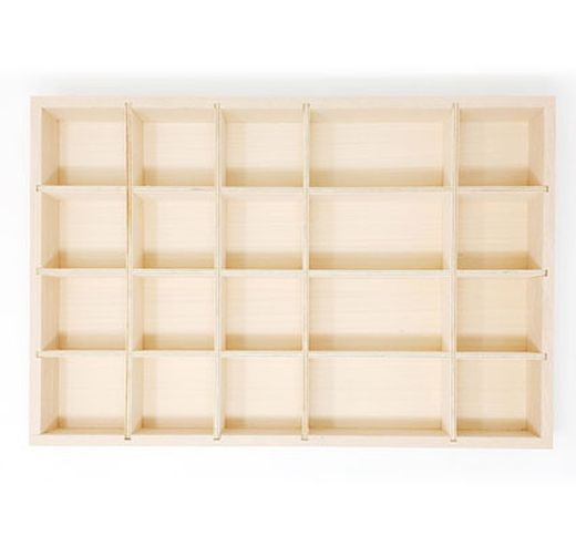 Caja bandeja para guardar y clasificar