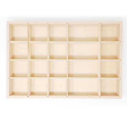 Caja bandeja para guardar y clasificar
