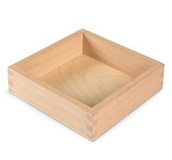 Caja de madera jugamos a clasificar y almacenar heurística