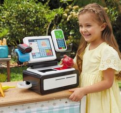 Mi primer Caja registradora auto servicio el supermercado