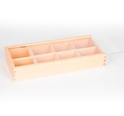 Cajas clasificadoras de madera con tapa