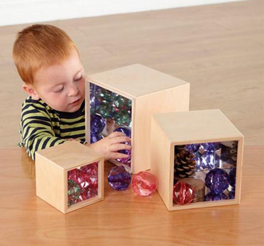 Cajas con espejos