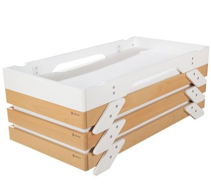 Cama baja apilable