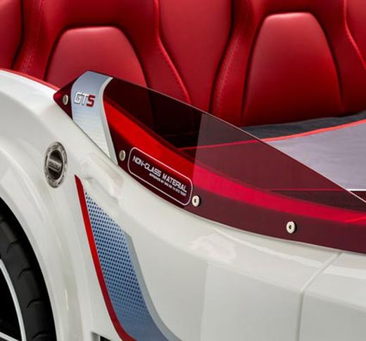 Cama coche infantil gts 100x190 blanca