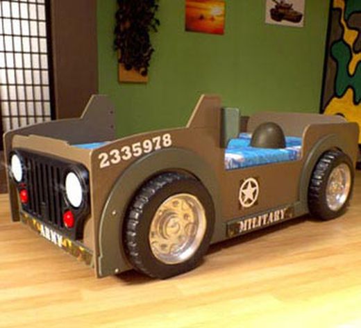 Cama coche jeep willys militar