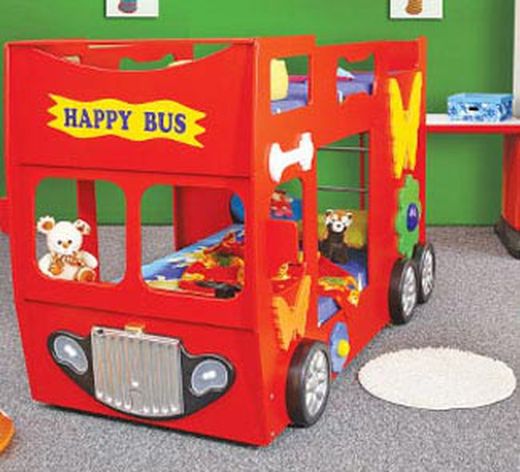 Cama coche litera happy bus