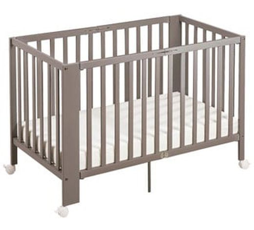 Cuna con barrotes plegable basic