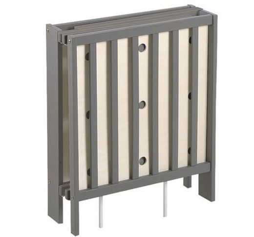 Cuna con barrotes plegable basic
