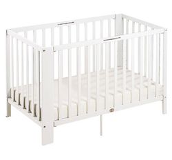 Cuna con barrotes plegable basic