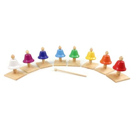 Campanas diatónicas de mesa