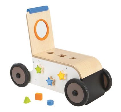 Carrito andador infantil con Cajón woody