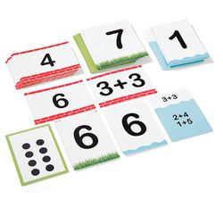 Cartas de aprendizaje los números y su descomposición