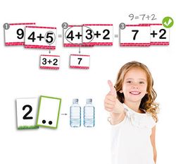 Cartas de aprendizaje los números y su descomposición