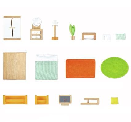 Casa de muñecas  amueblada