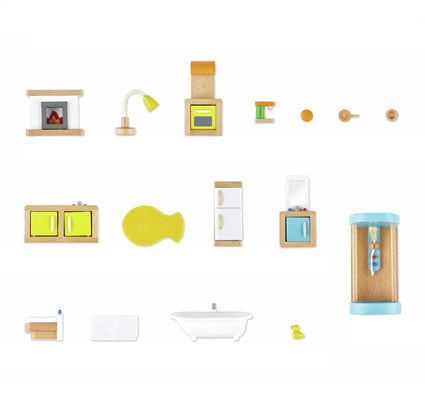 Casa de muñecas  amueblada