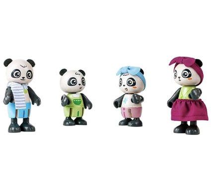 Casa ecorresponsable familia panda