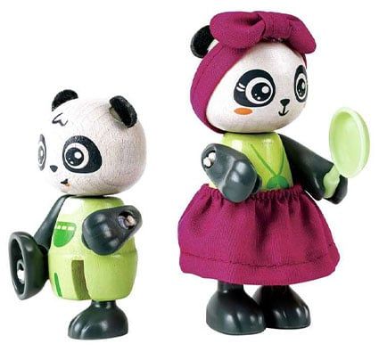 Casa ecorresponsable familia panda