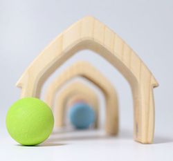 Casa forma encaja tamaños naturales