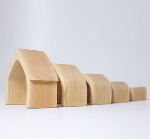 Casa forma encaja tamaños naturales