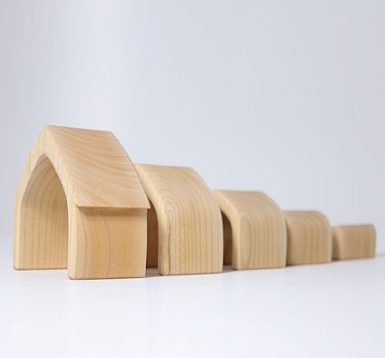 Casa forma encaja tamaños naturales