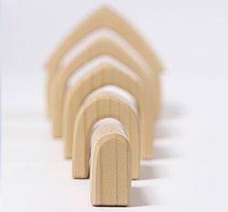 Casa forma encaja tamaños naturales