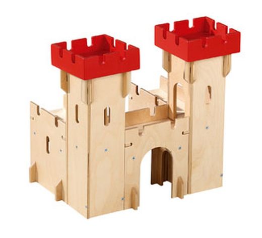 Castillo de madera infantil