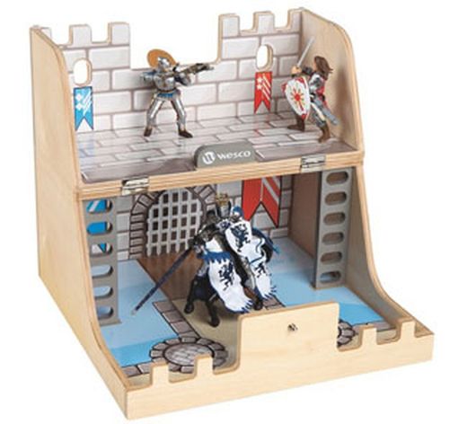 Castillo medieval infantil portátil
