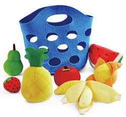 Cesta de Frutas en Tela