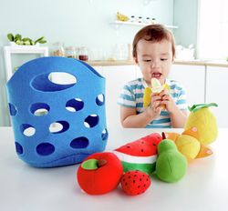 Cesta de Frutas en Tela