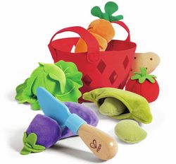 Cesta de Verduras en Tela