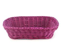 Cesta polyratan  26,5 x 19 x 7 cm