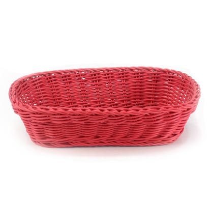 Cesta polyratan  26,5 x 19 x 7 cm